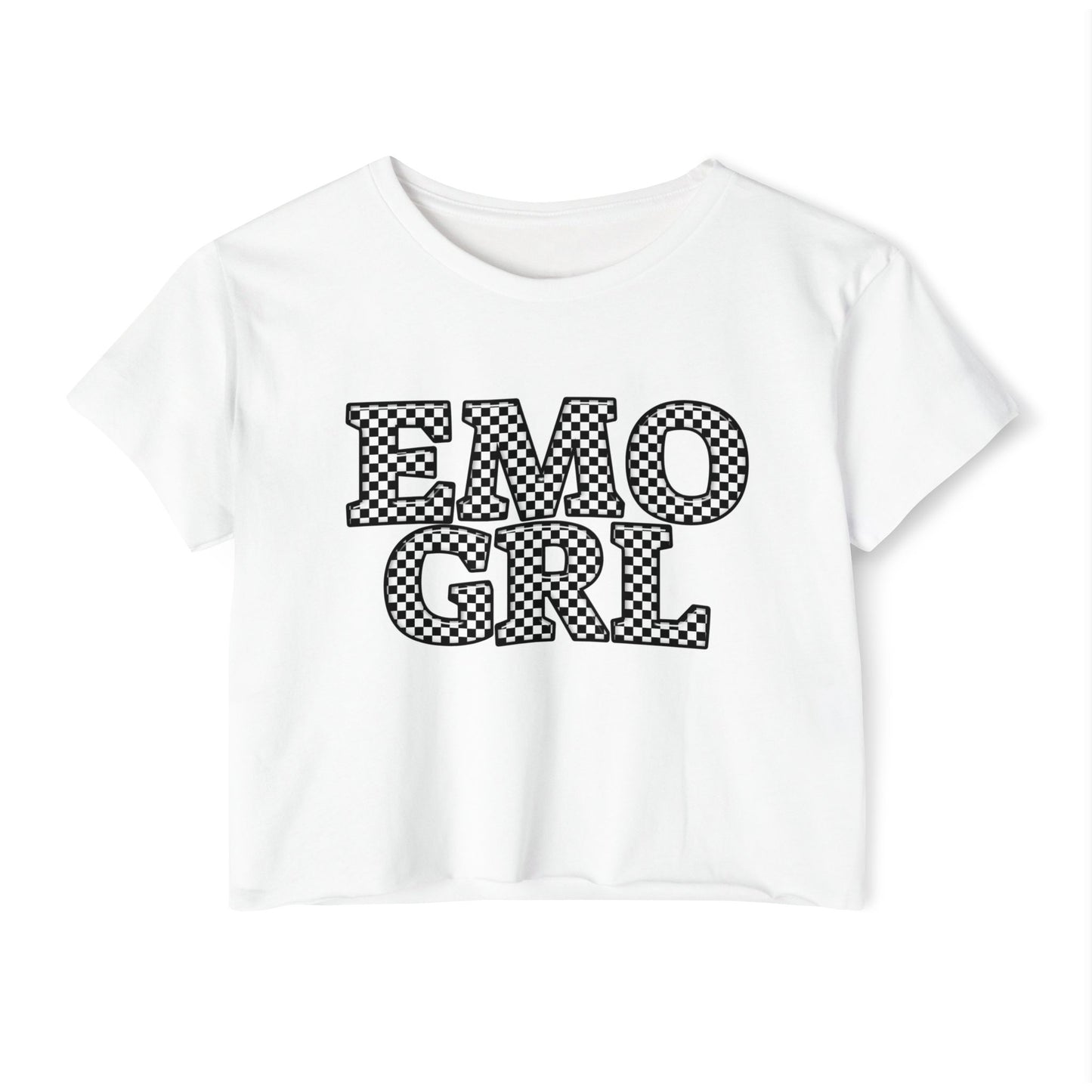 Emo Girl Crop Top