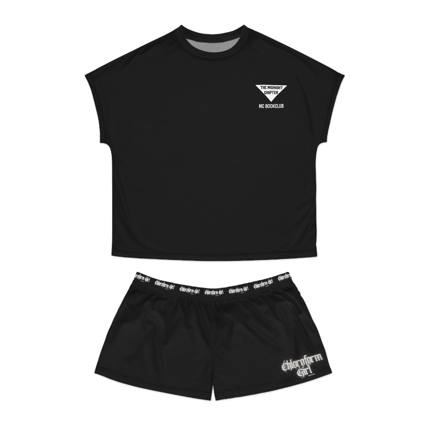 Midnight Chapter Short Pajama Set