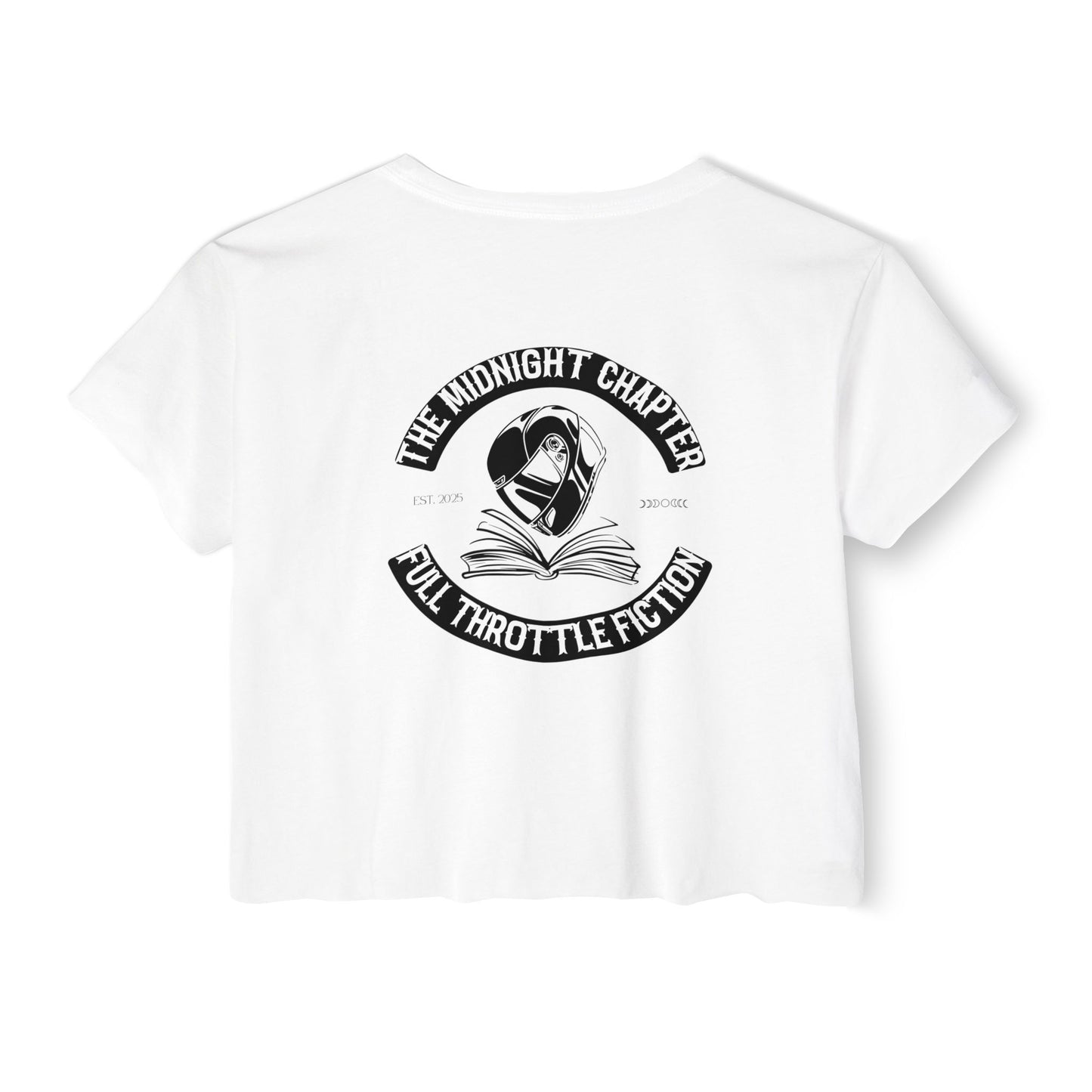 Midnight Chapter Crop Top