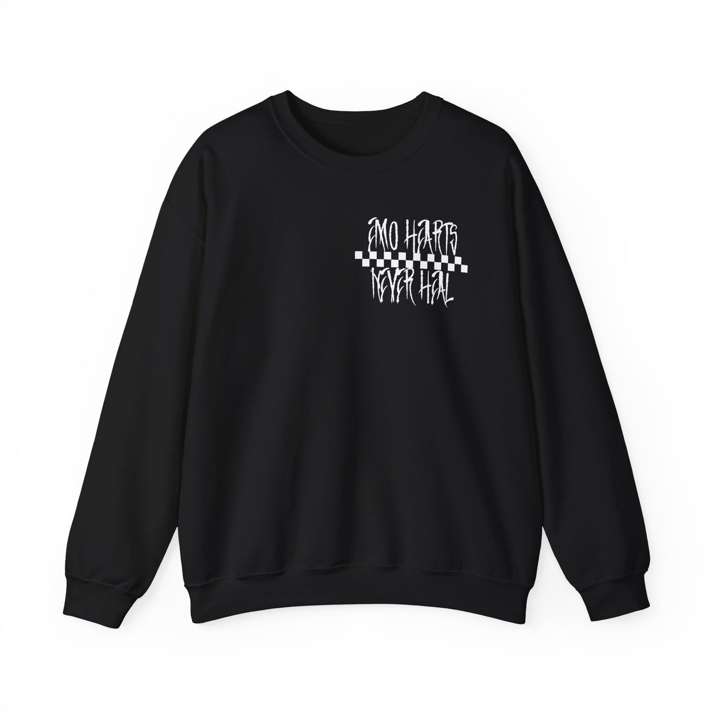 Emo Hearts Crewneck