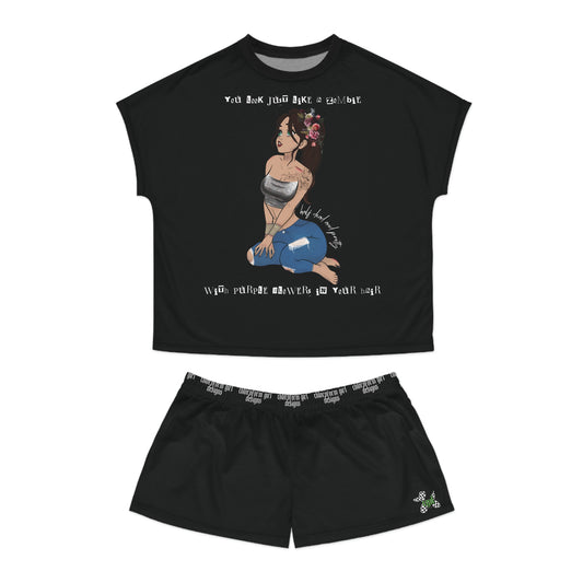 Chloroform Girl Short Pajama Set