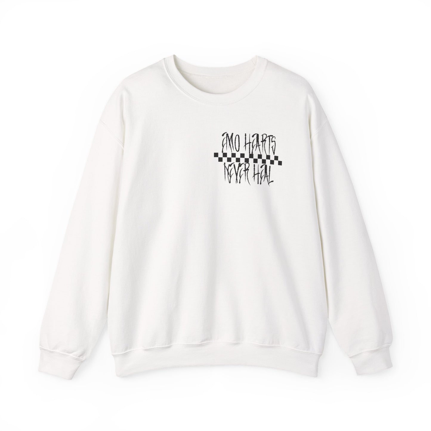 Emo Hearts Crewneck
