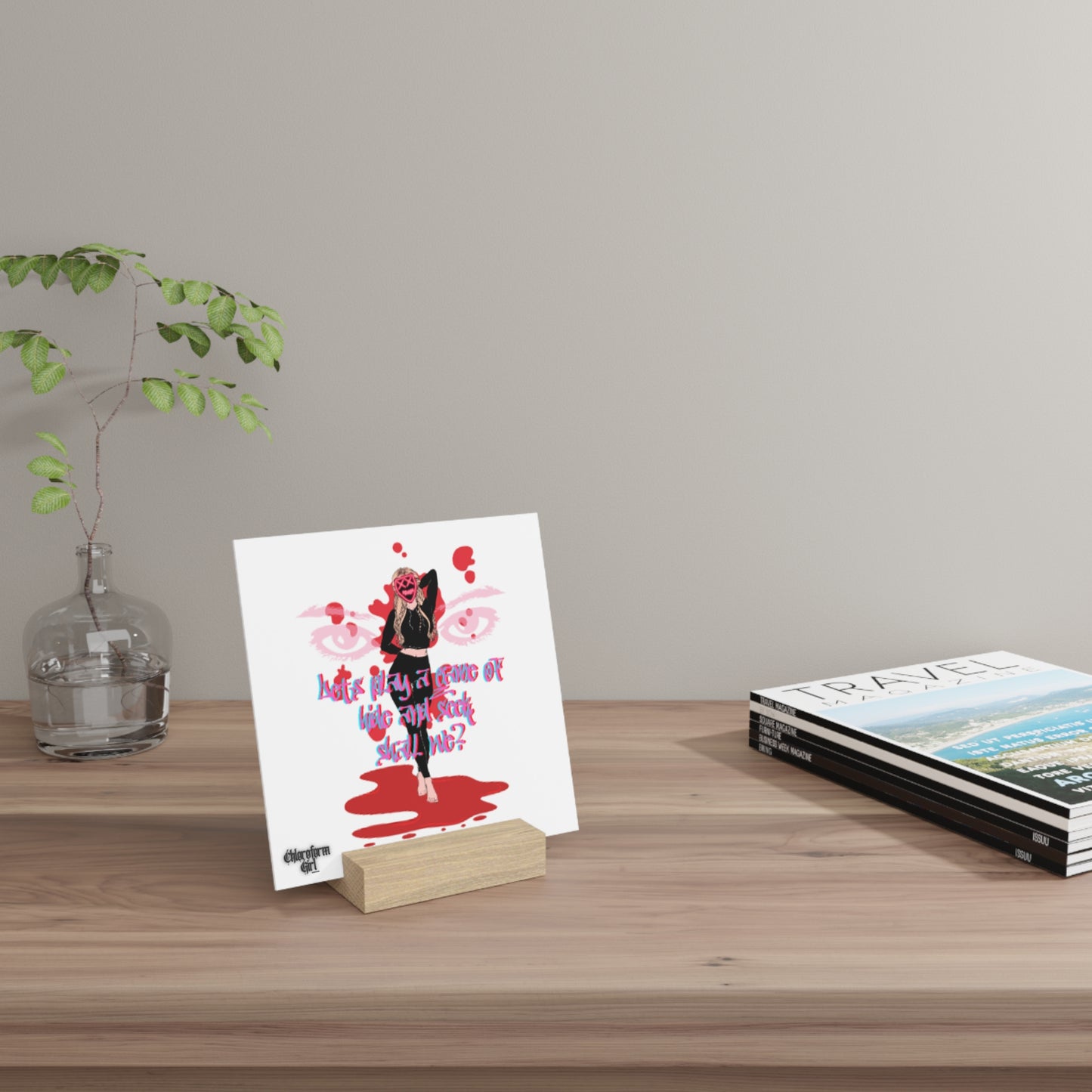 Psycho Cali Gallery Board with Stand