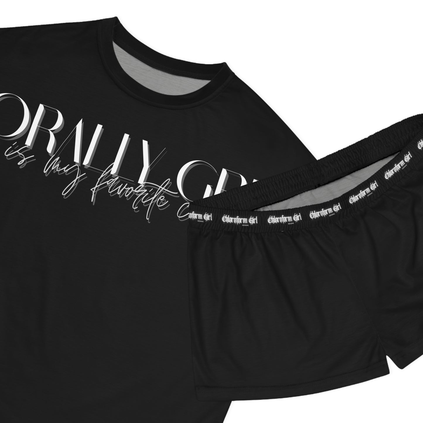 Morally Grey Short Pajama Set