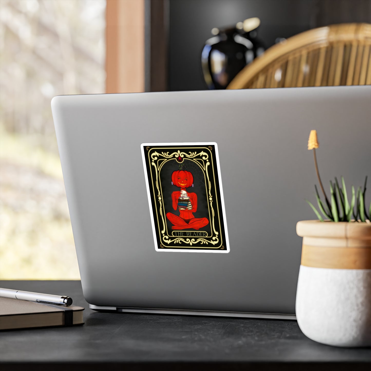 The Reader Sticker