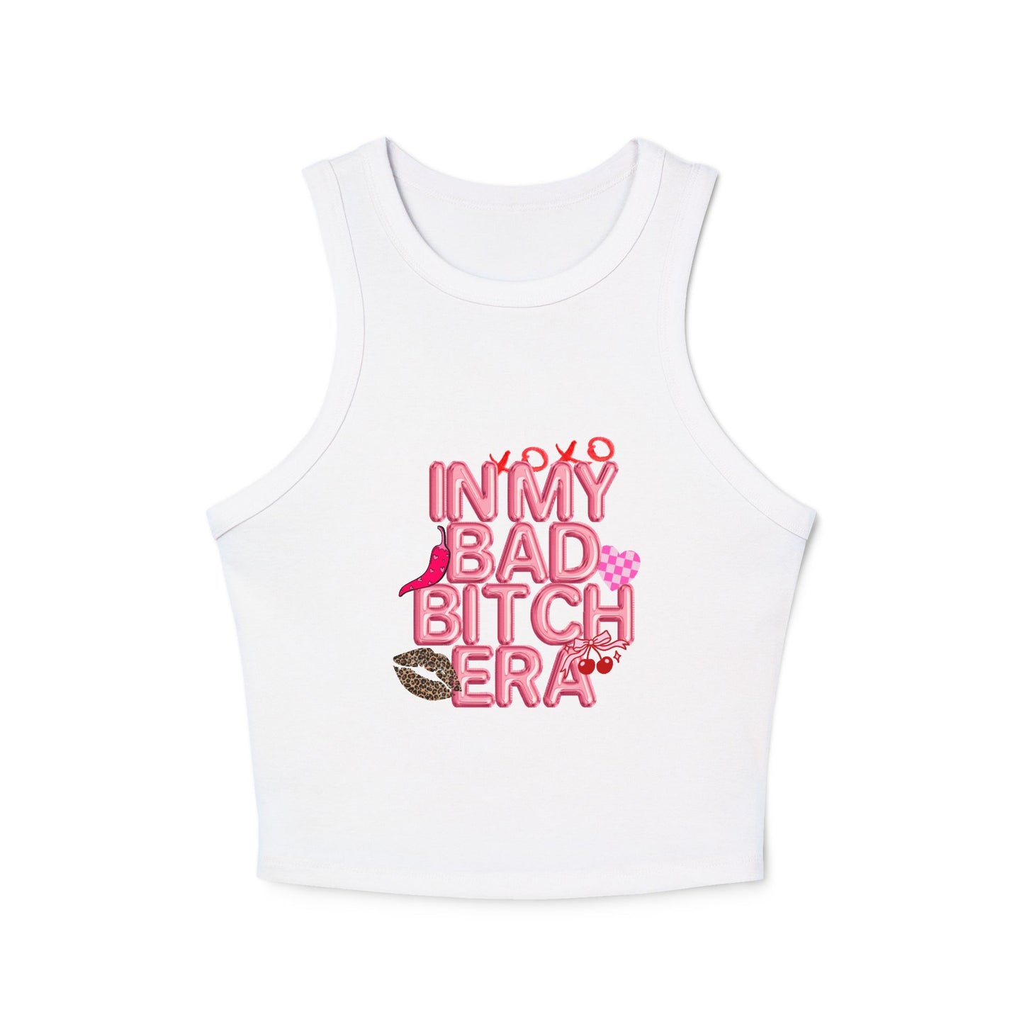 Bad Bitch Era Racer Tank (PINK)