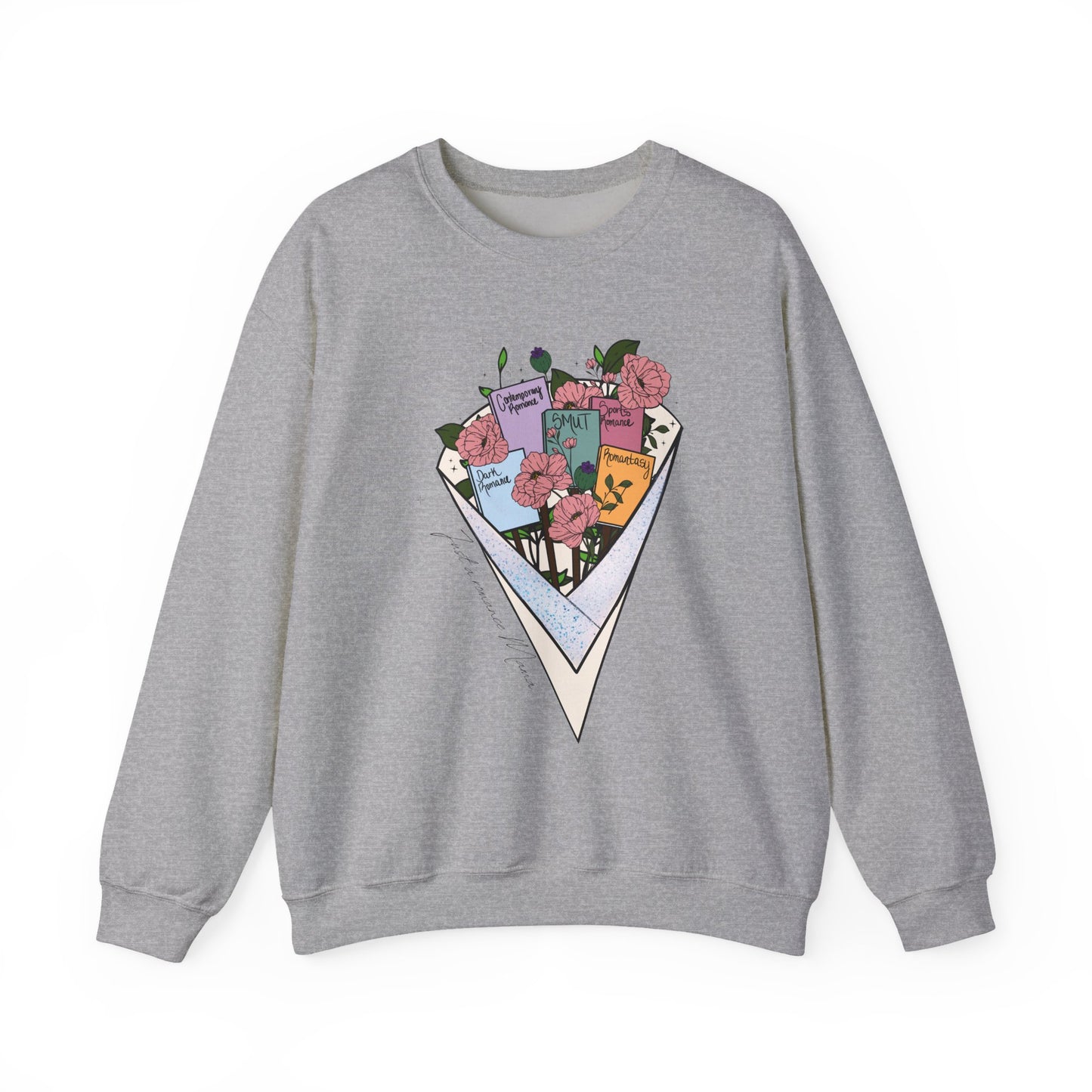 Book Bouquet Crewneck