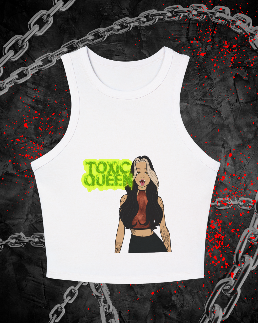 Toxic Queen Racer Tank