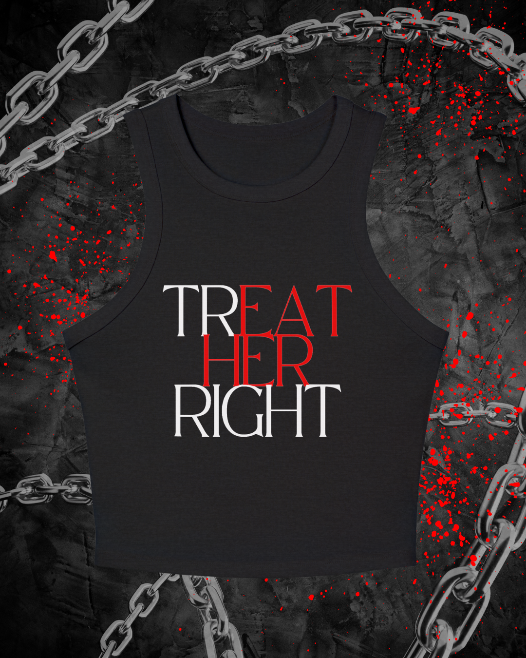 TrEAT Her Racer Tank