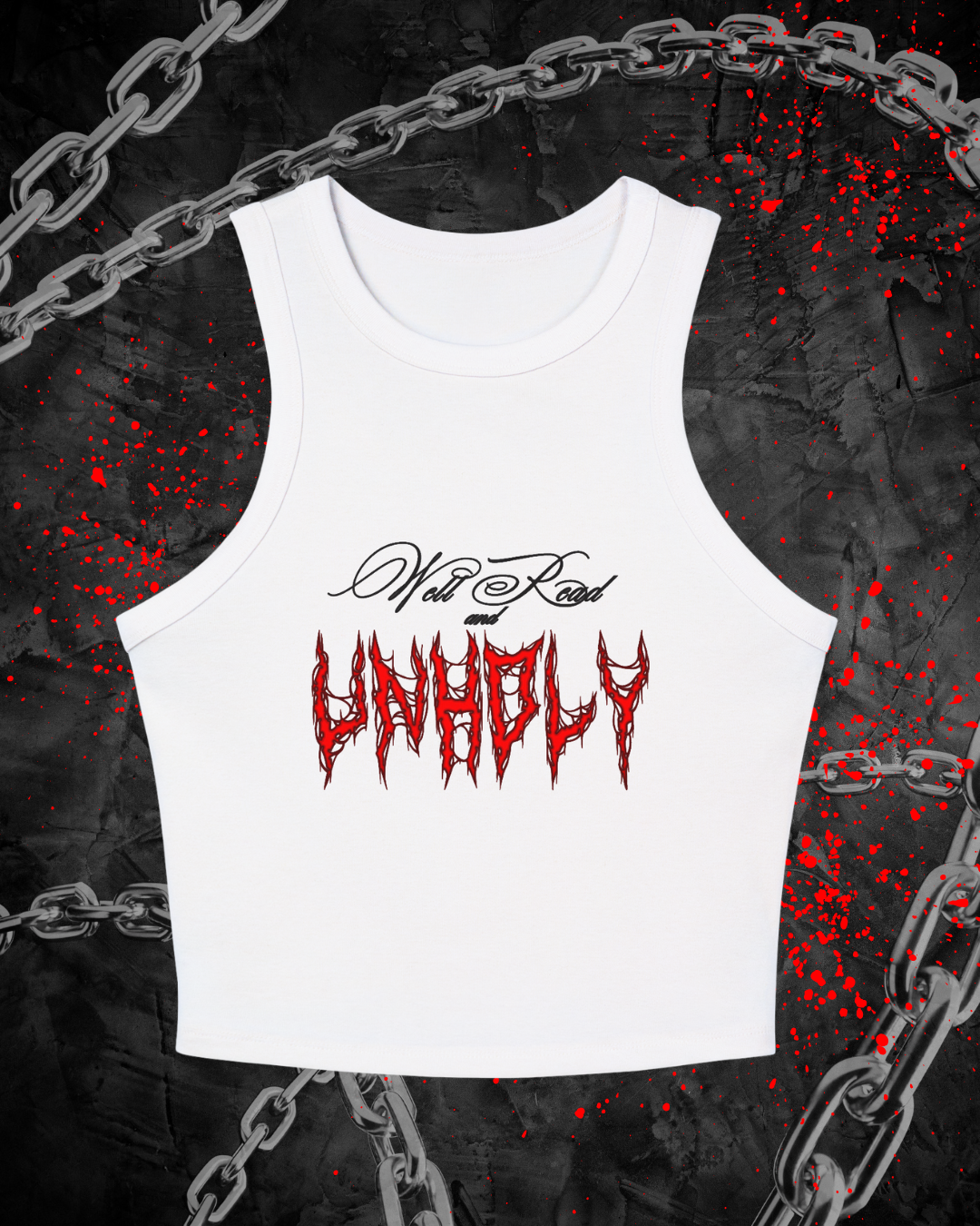 Unholy Rib Racer Tank