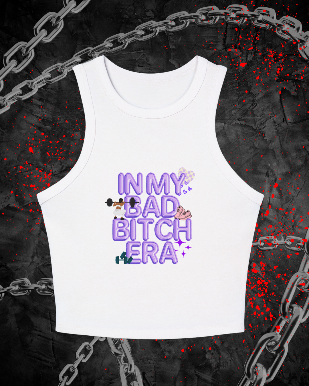Bad Bitch Era Racer Tank (PURPLE)