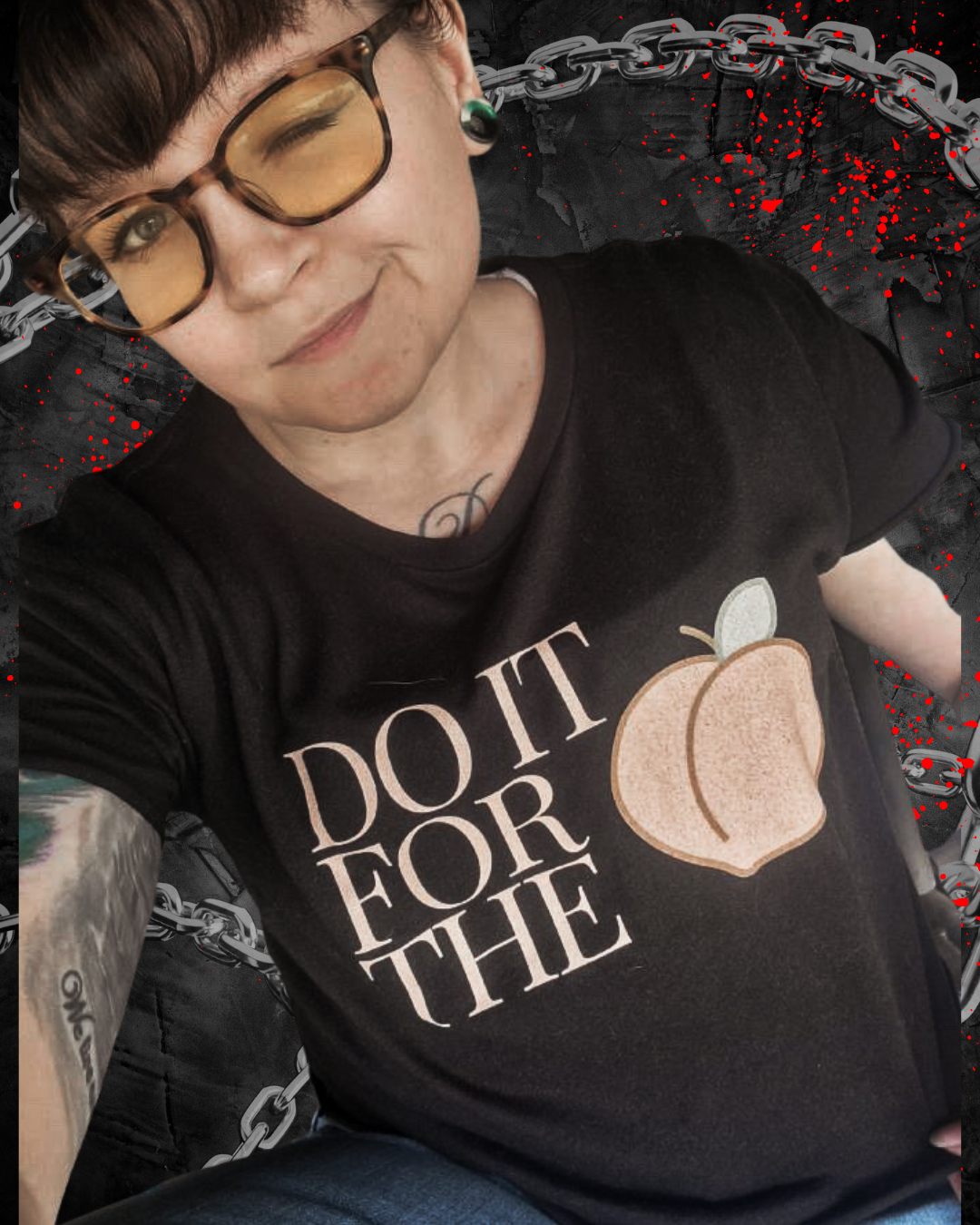 Do It For The 'Peaches' Crop Top
