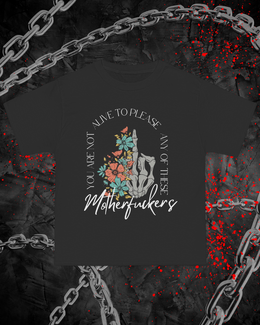 Not Here To Please These MFs Pump Cover