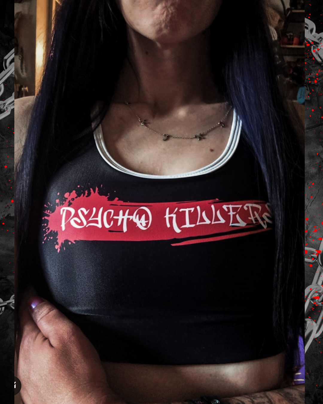 Psycho Killers Sports Bra