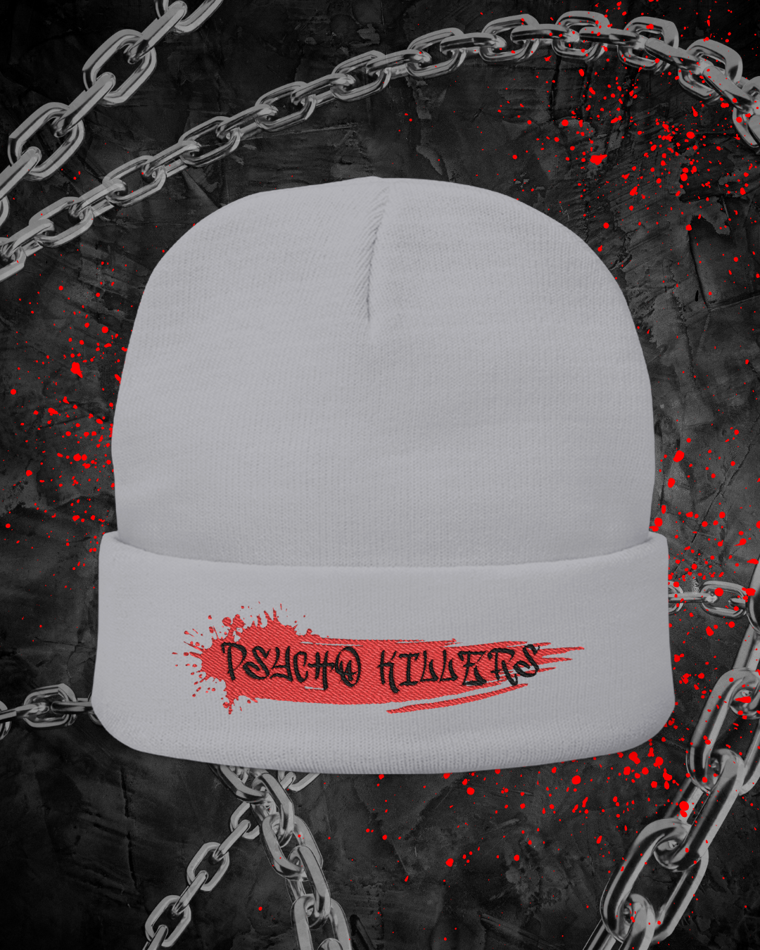 Psycho Killers Knit Beanie (Embroidery)