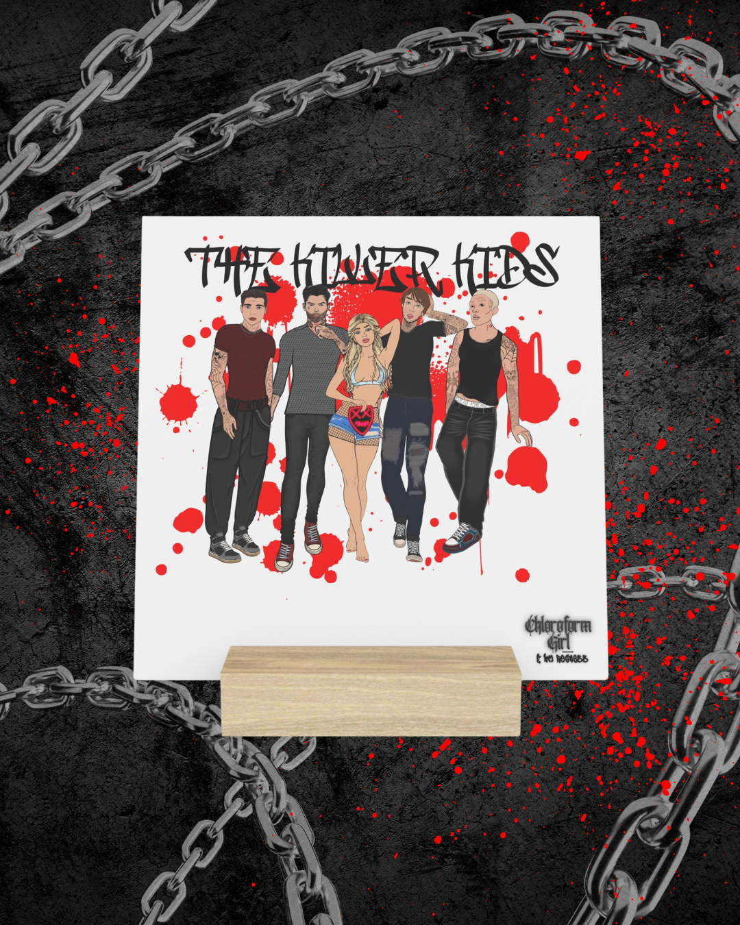 Killer Kids Gallery Board with Stand