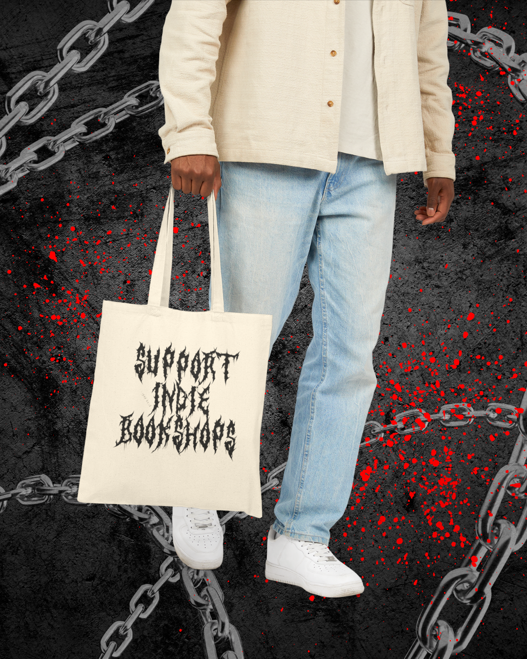 Support Your Local Indie Bookshops Canvas Tote