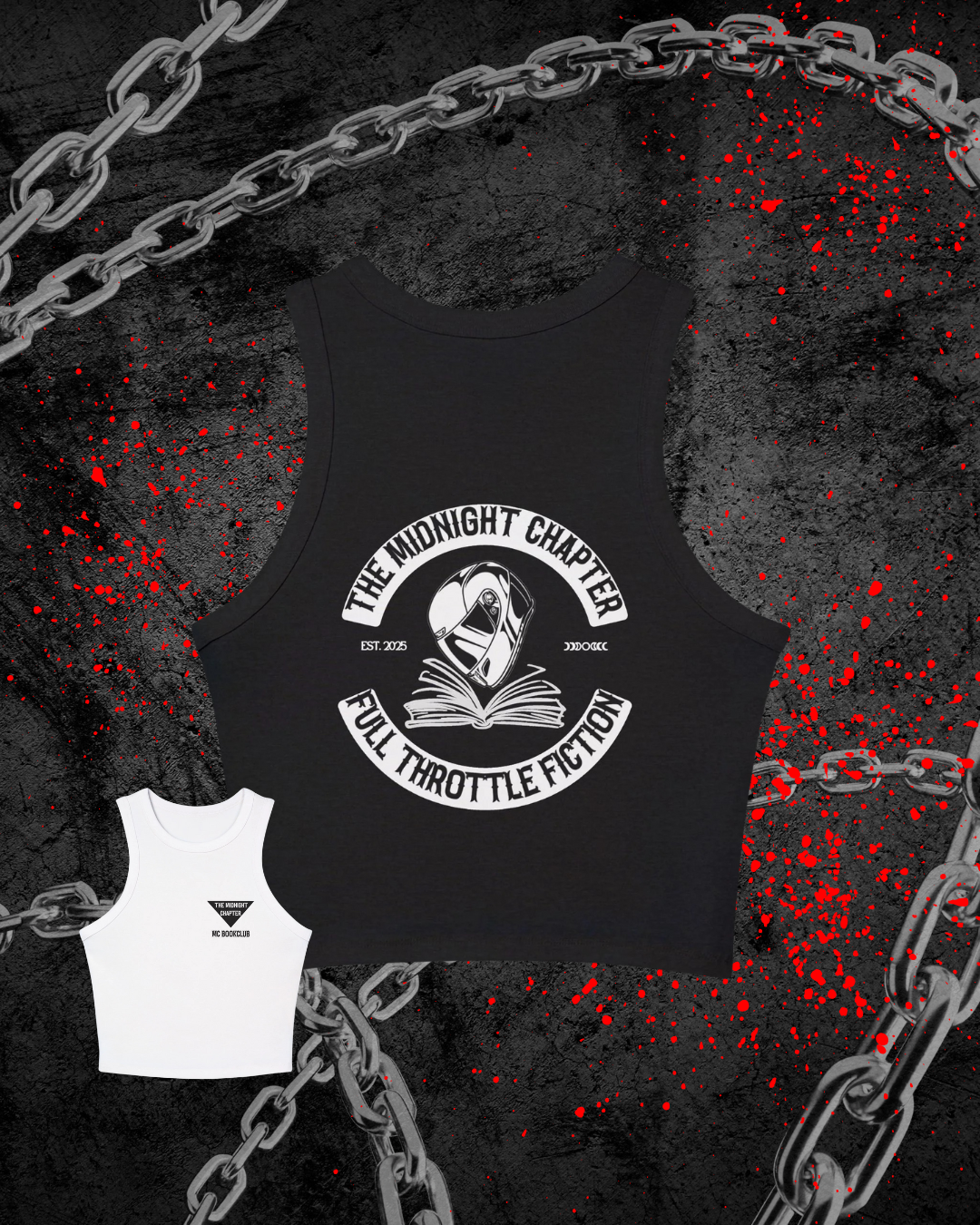 Midnight Chapter Racer Tank