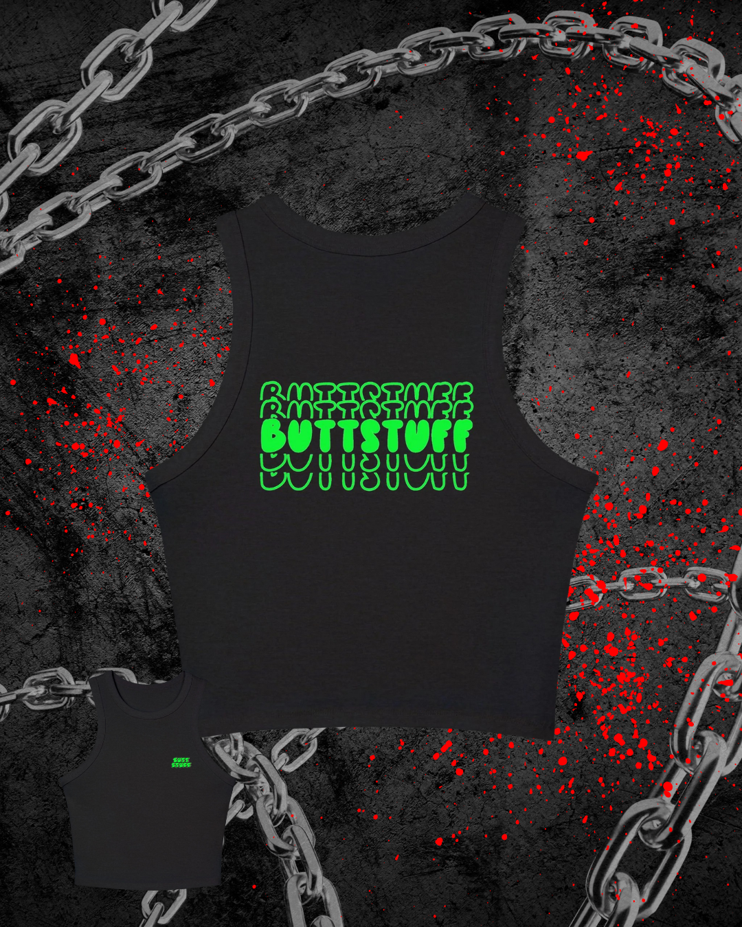 Butt Stuff Racer Tank