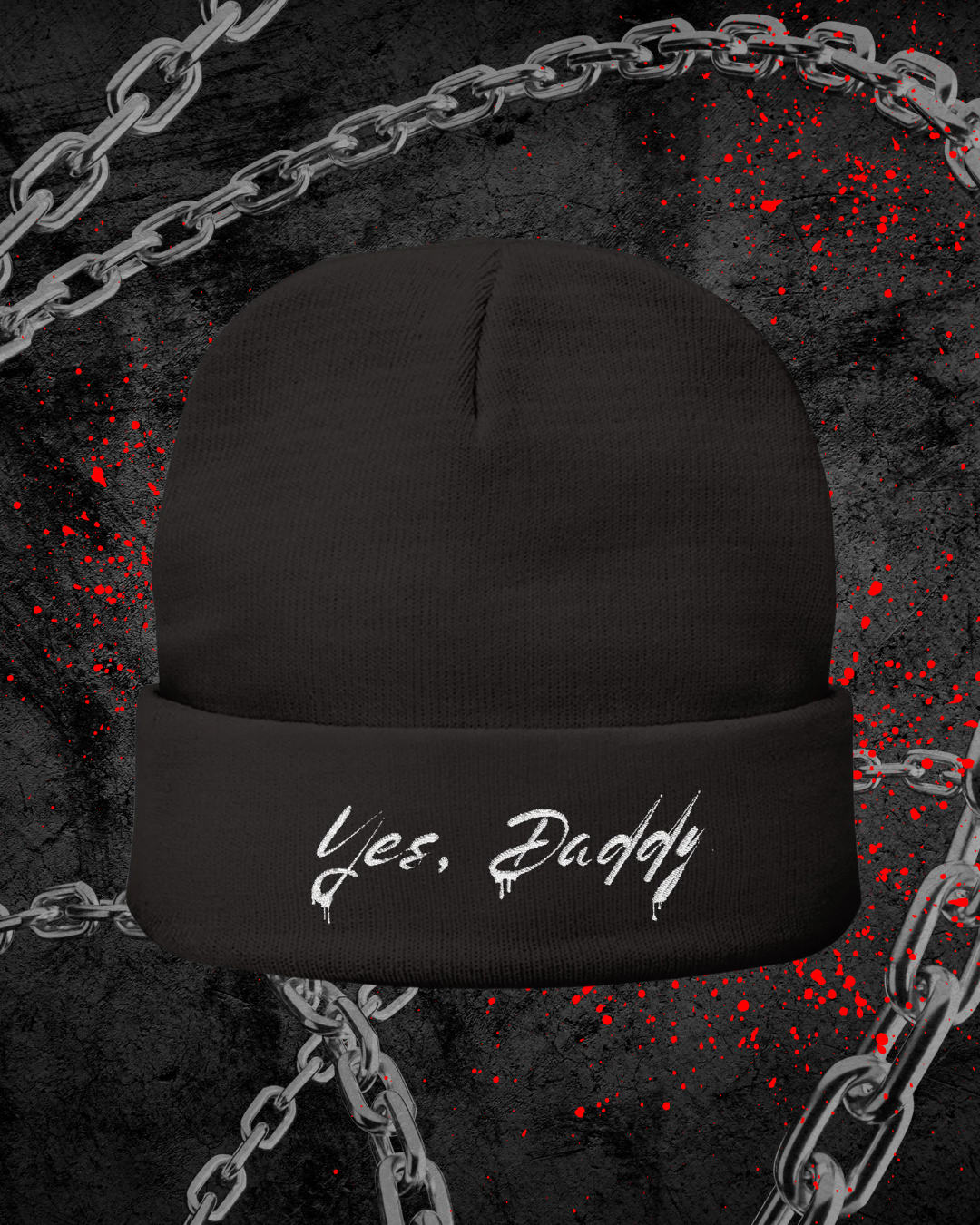 Yes, Daddy Beanie (Embroidery)