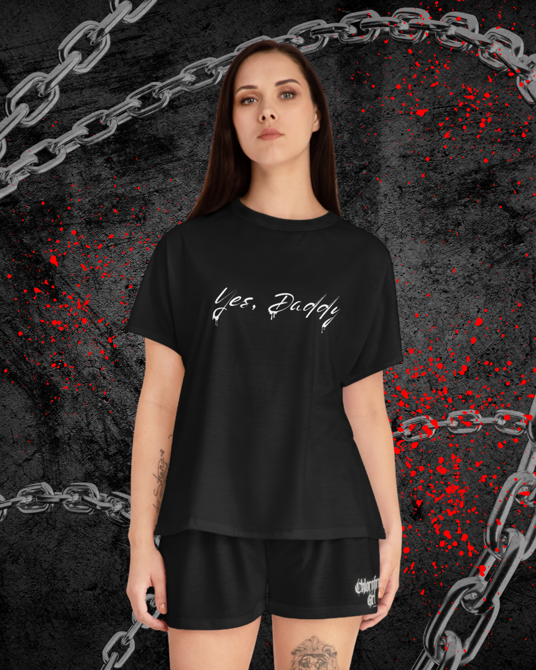 Yes, Daddy Short Pajama Set
