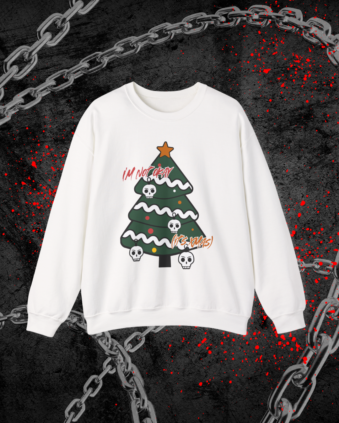 I'm Not Okay (it's xmas) Crewneck