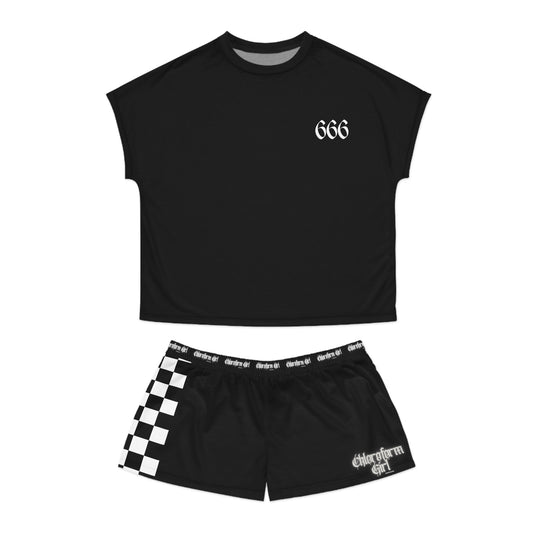 Made In Hell Short Pajama Set