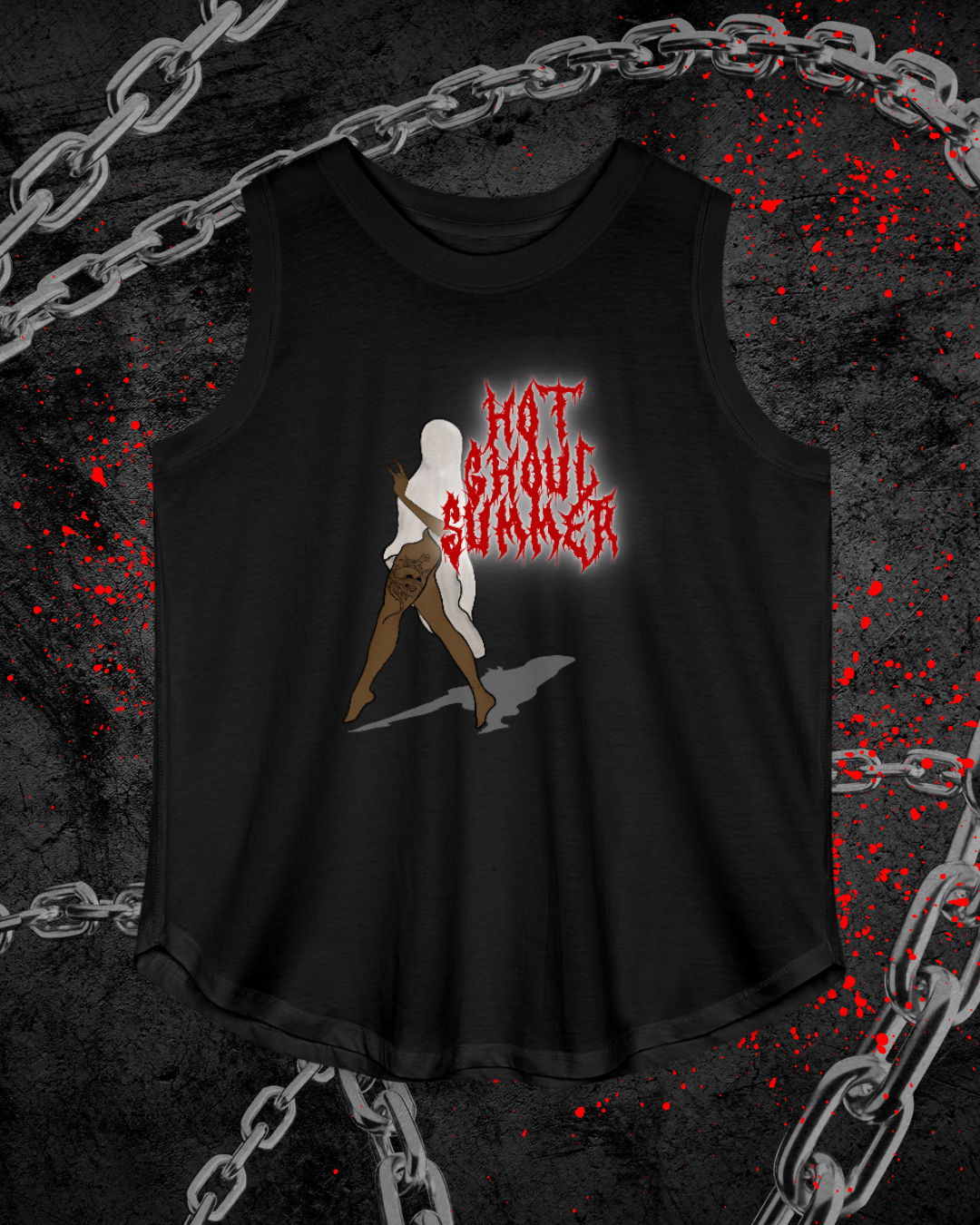 Hot Ghoul Summer *Curvy* Relaxed Tank