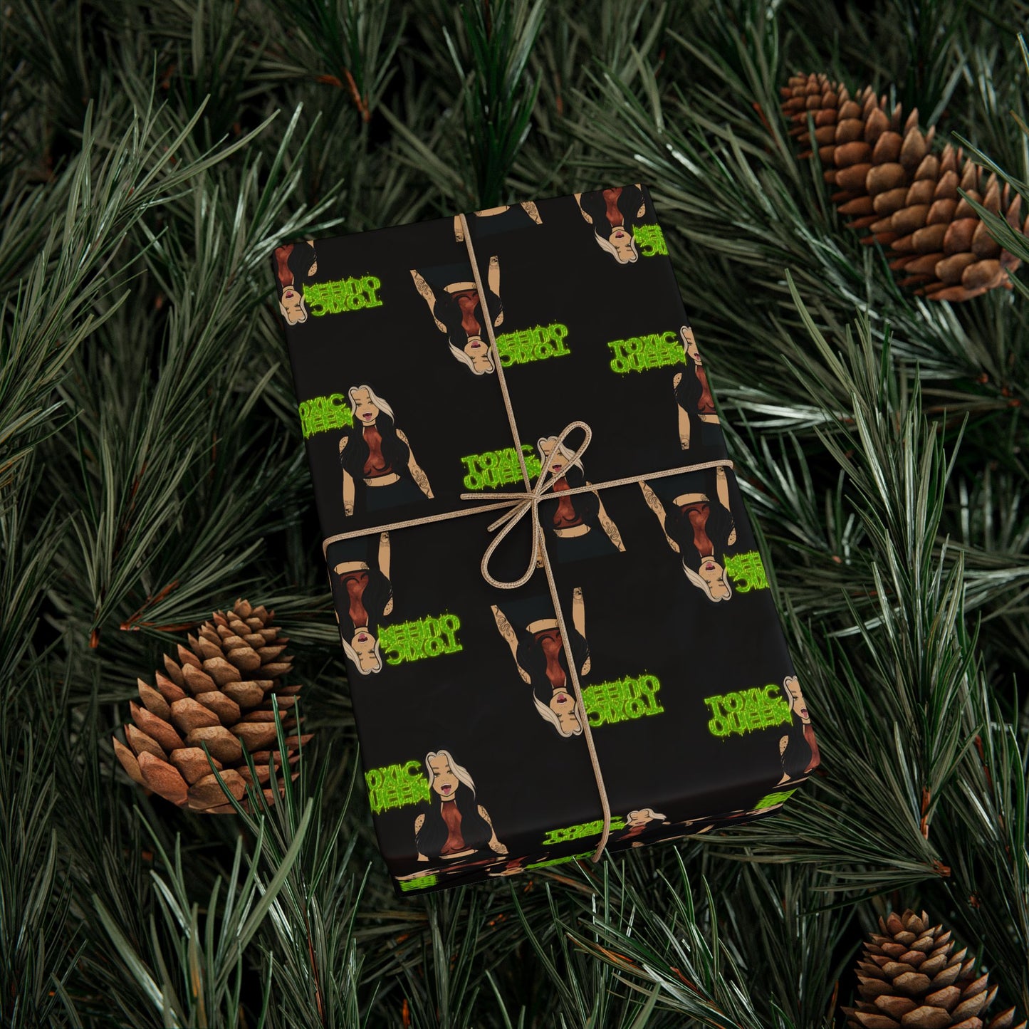 Toxic Queen Wrapping Paper