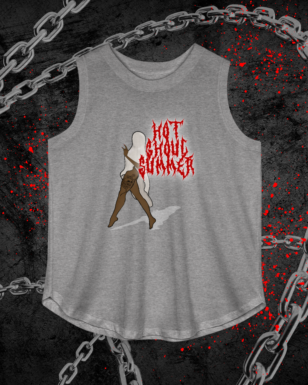 Hot Ghoul Summer *Curvy* Relaxed Tank