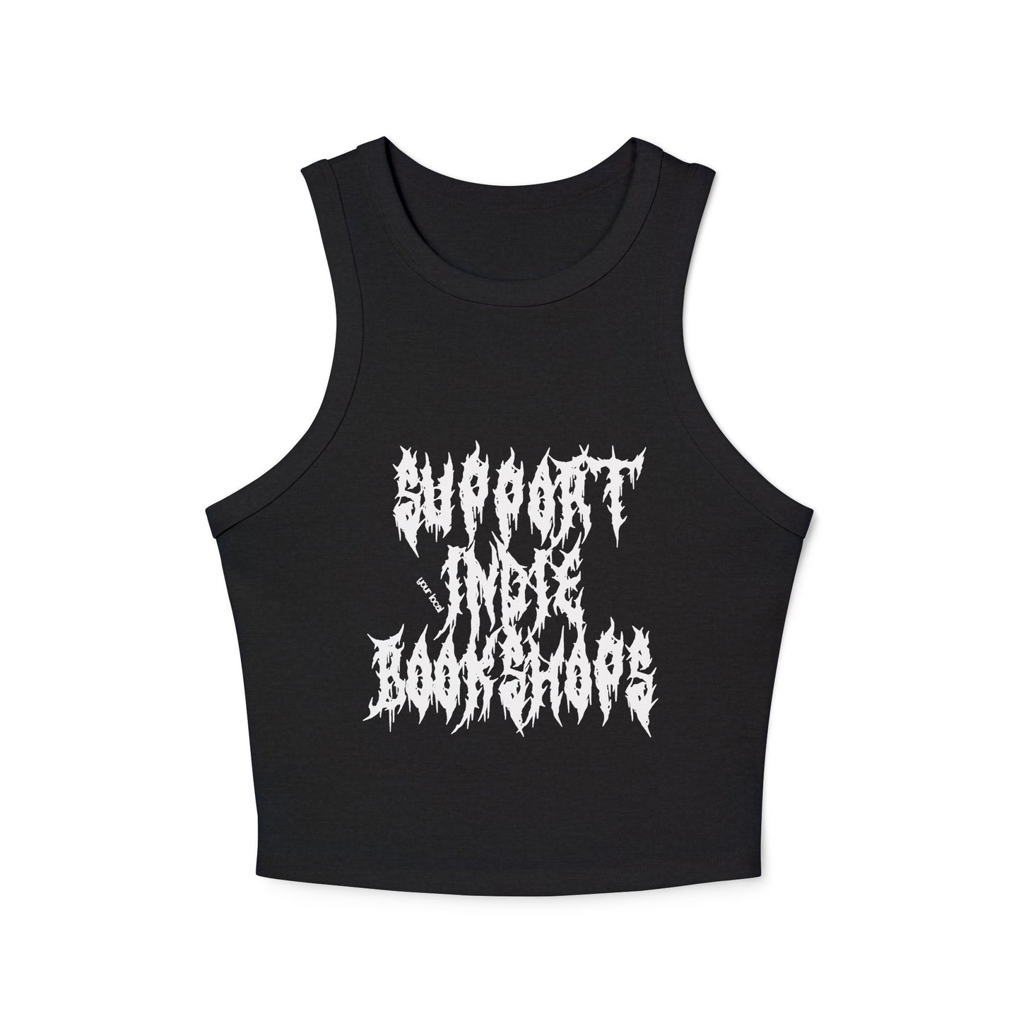 Support Your Local Indie Bookshops Racer Tank