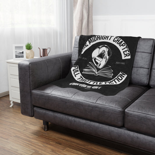 Midnight Chapter Minky Blanket