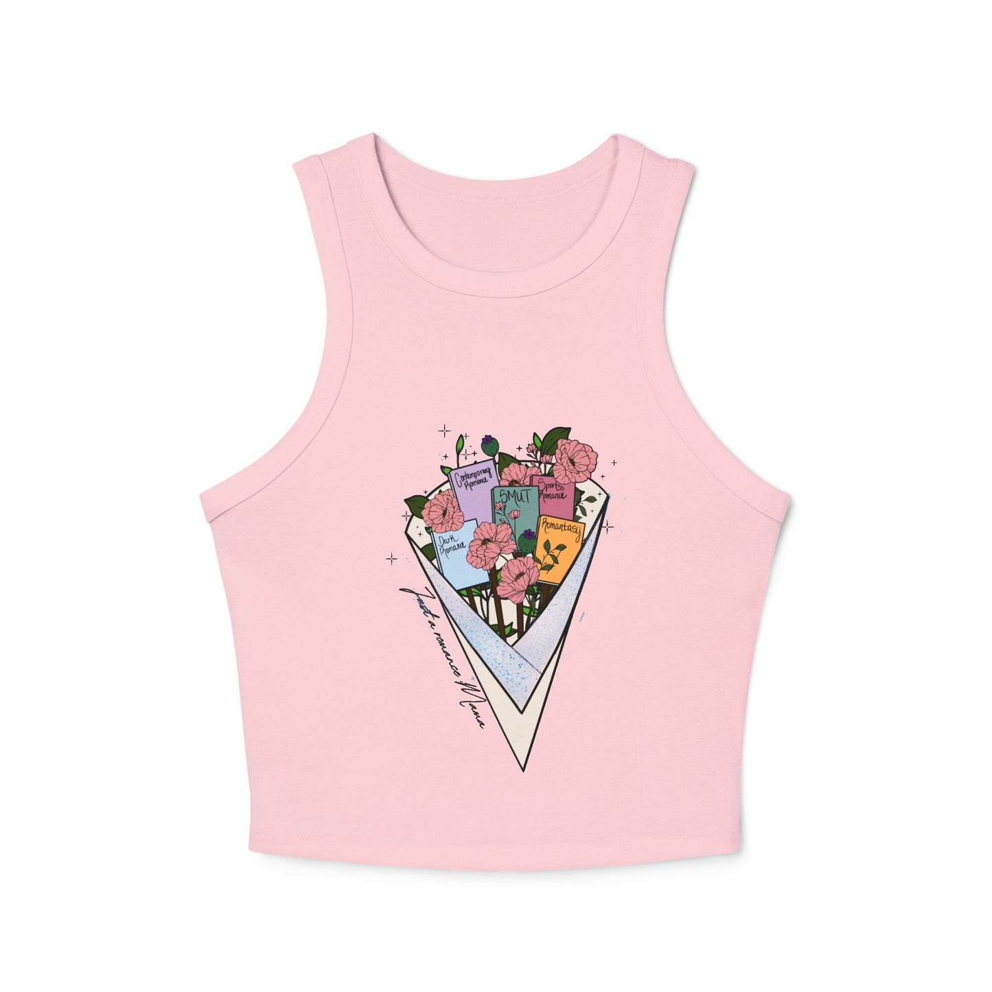 Book Bouquet Racer Tank