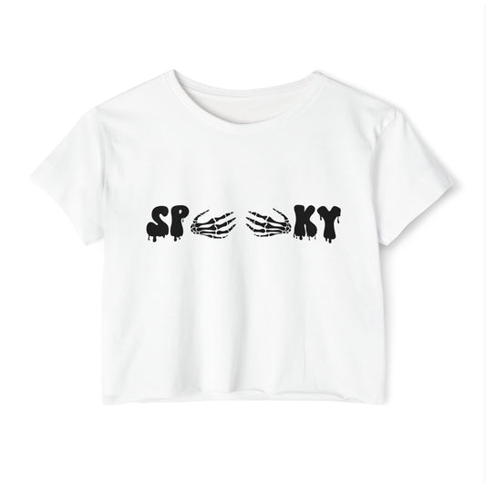 Spooky Crop Top