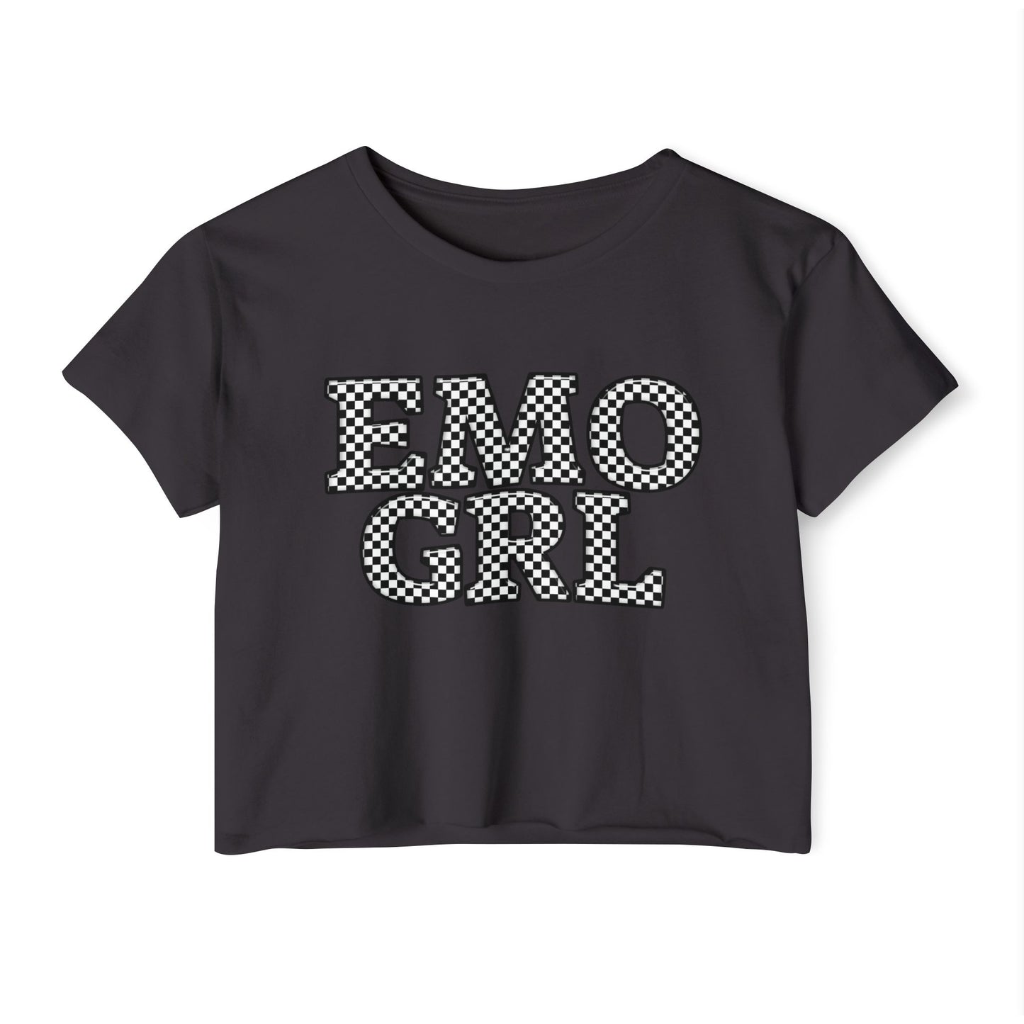Emo Girl Crop Top