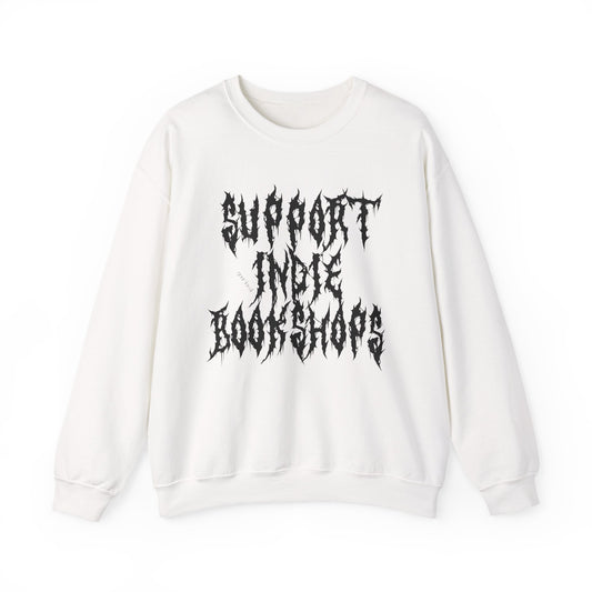 Support Your Local Indie Bookshops Crewneck