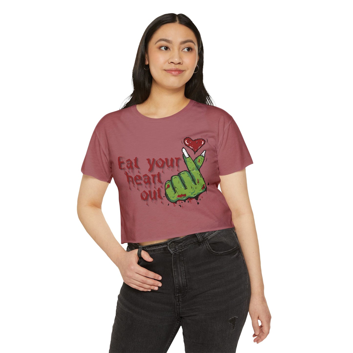 Zombie Lover Cropped Tee