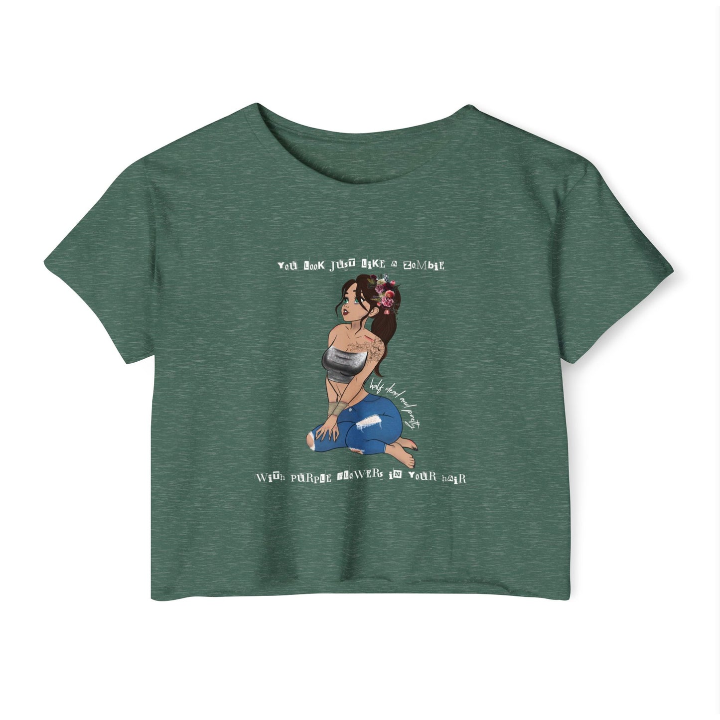 Chloroform Girl Crop Top