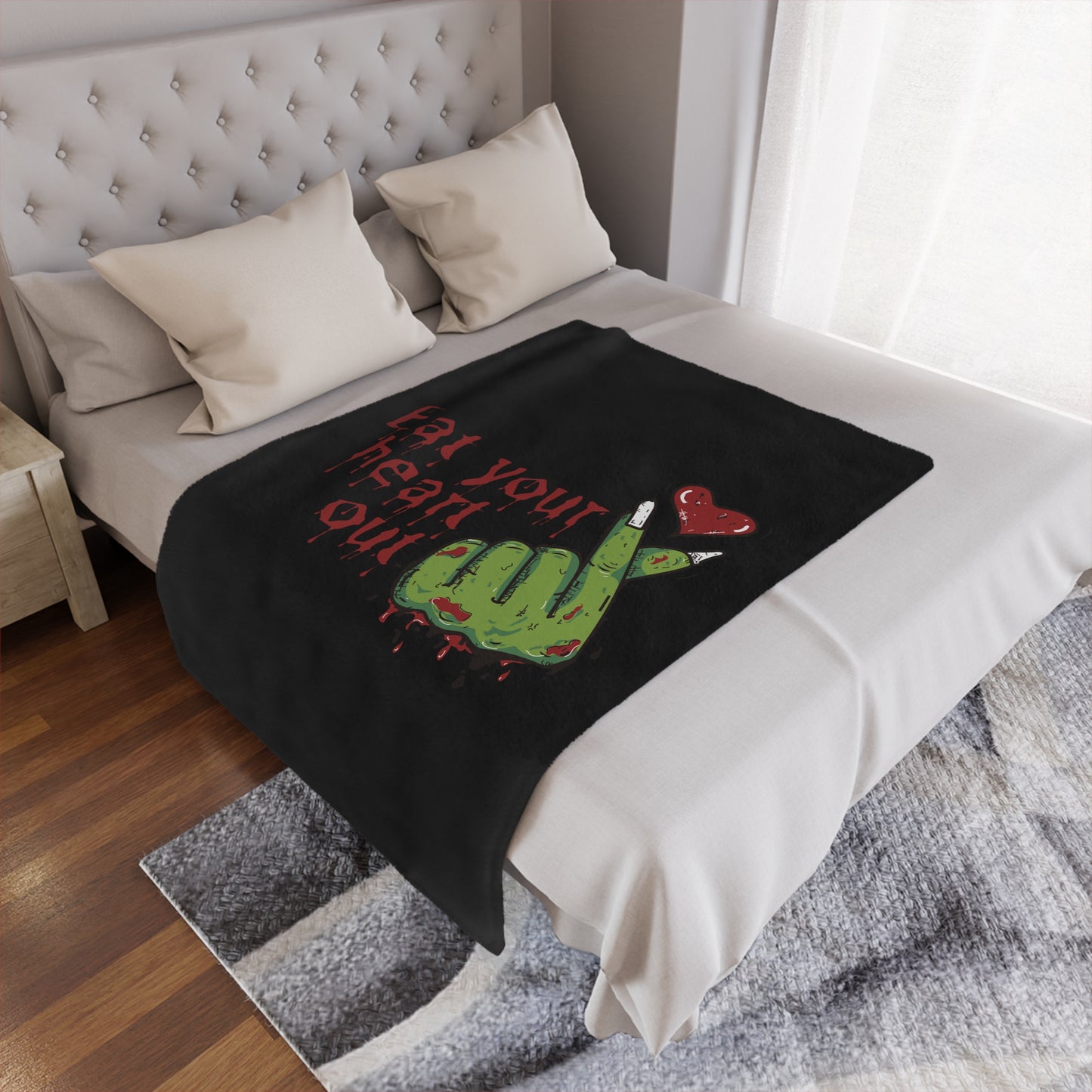 Zombie Lover Microfiber Blanket