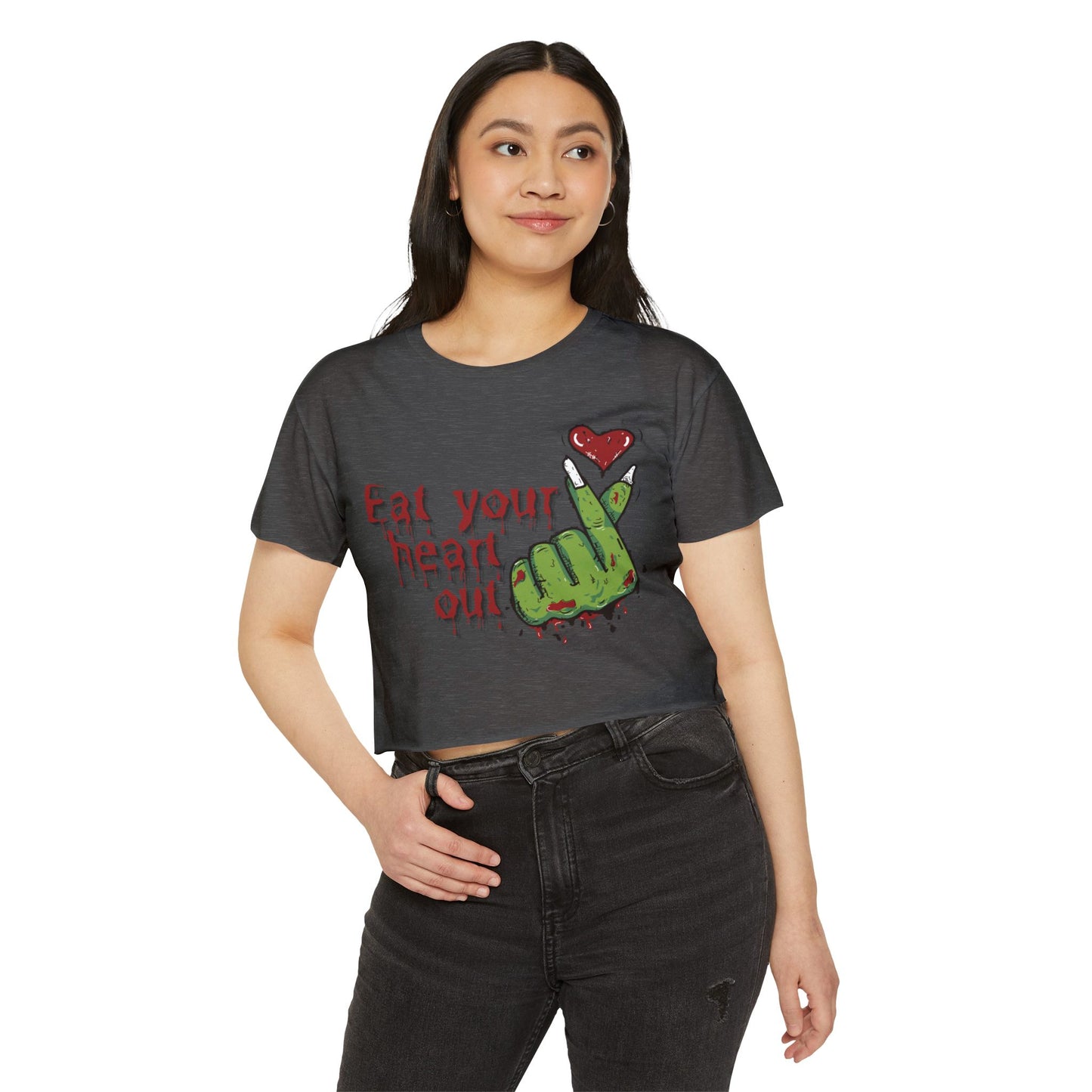 Zombie Lover Cropped Tee