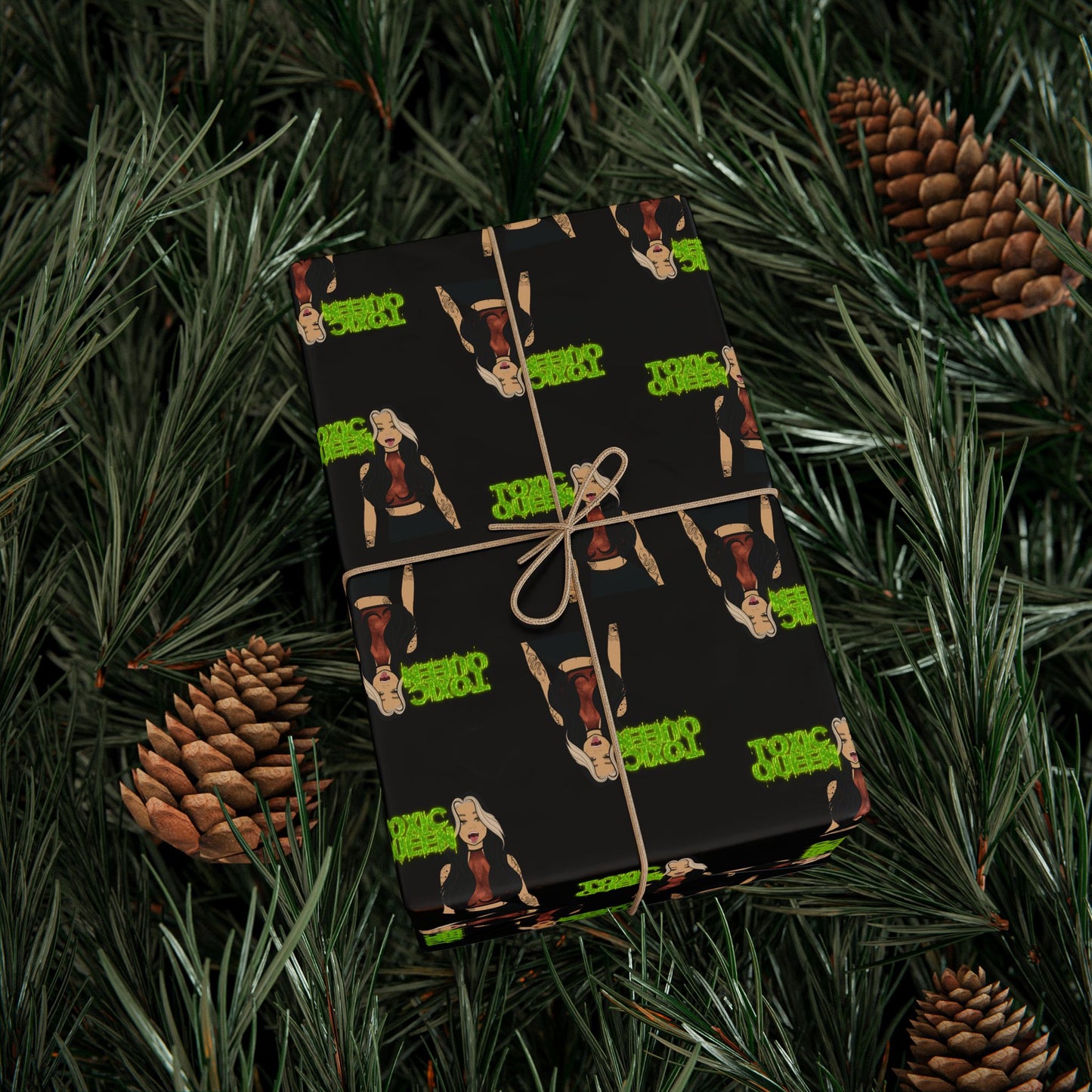 Toxic Queen Wrapping Paper