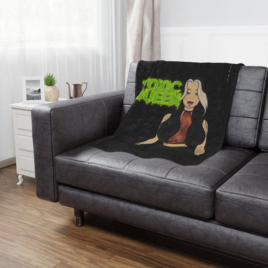 Toxic Queen Microfiber Blanket