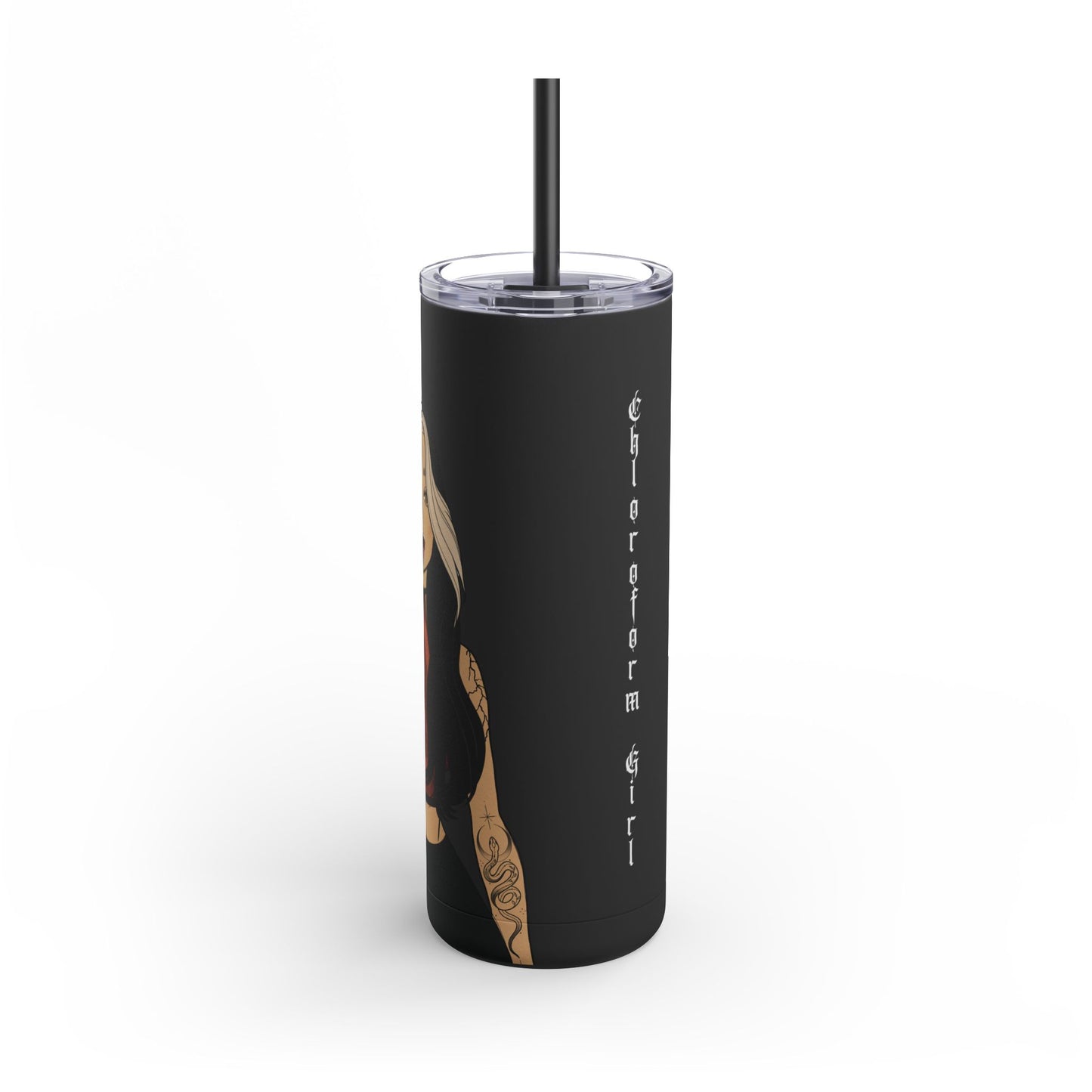 Toxic Queen Skinny Matte Tumbler 20oz