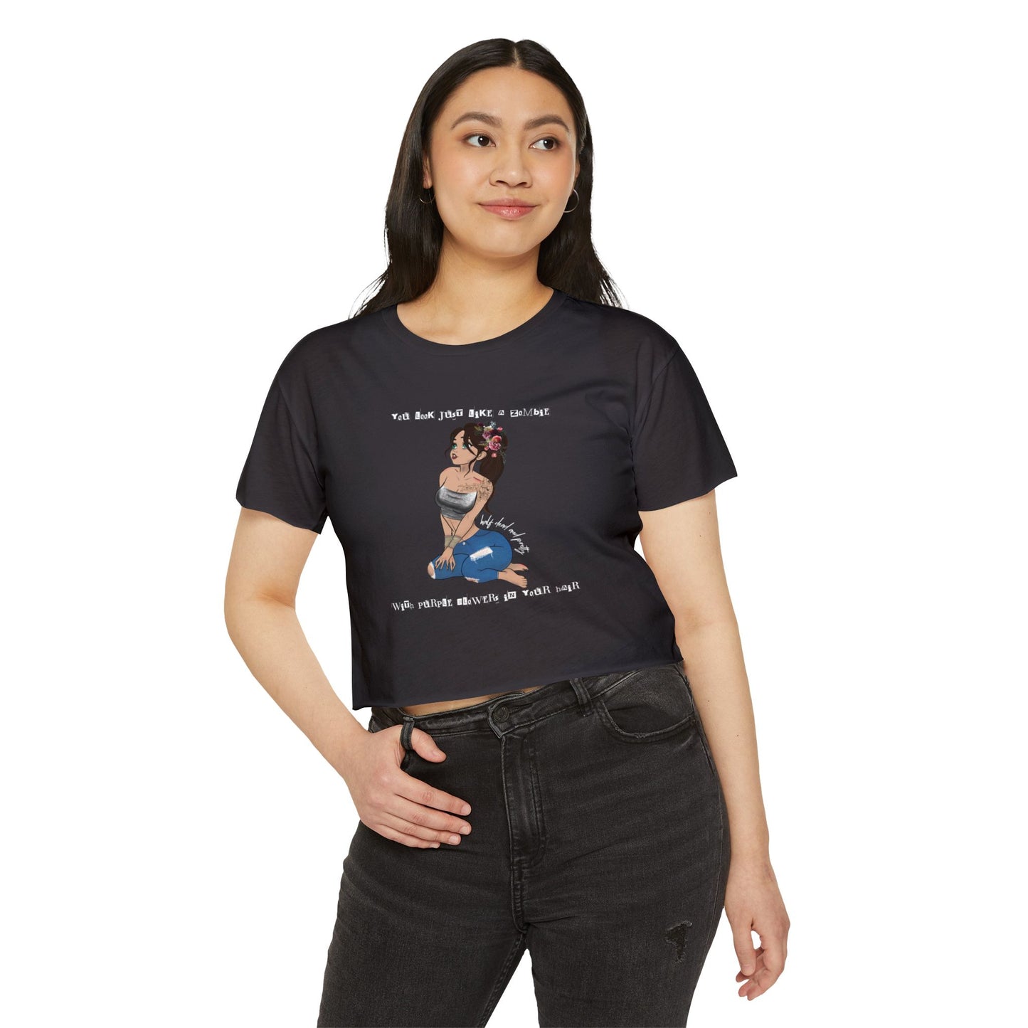 Chloroform Girl Crop Top