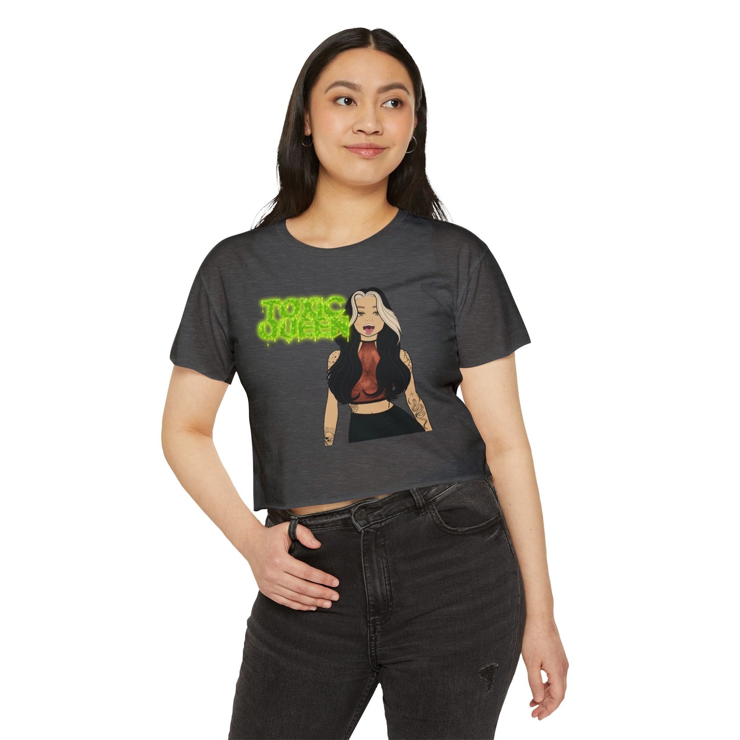 Toxic Queen Crop Top