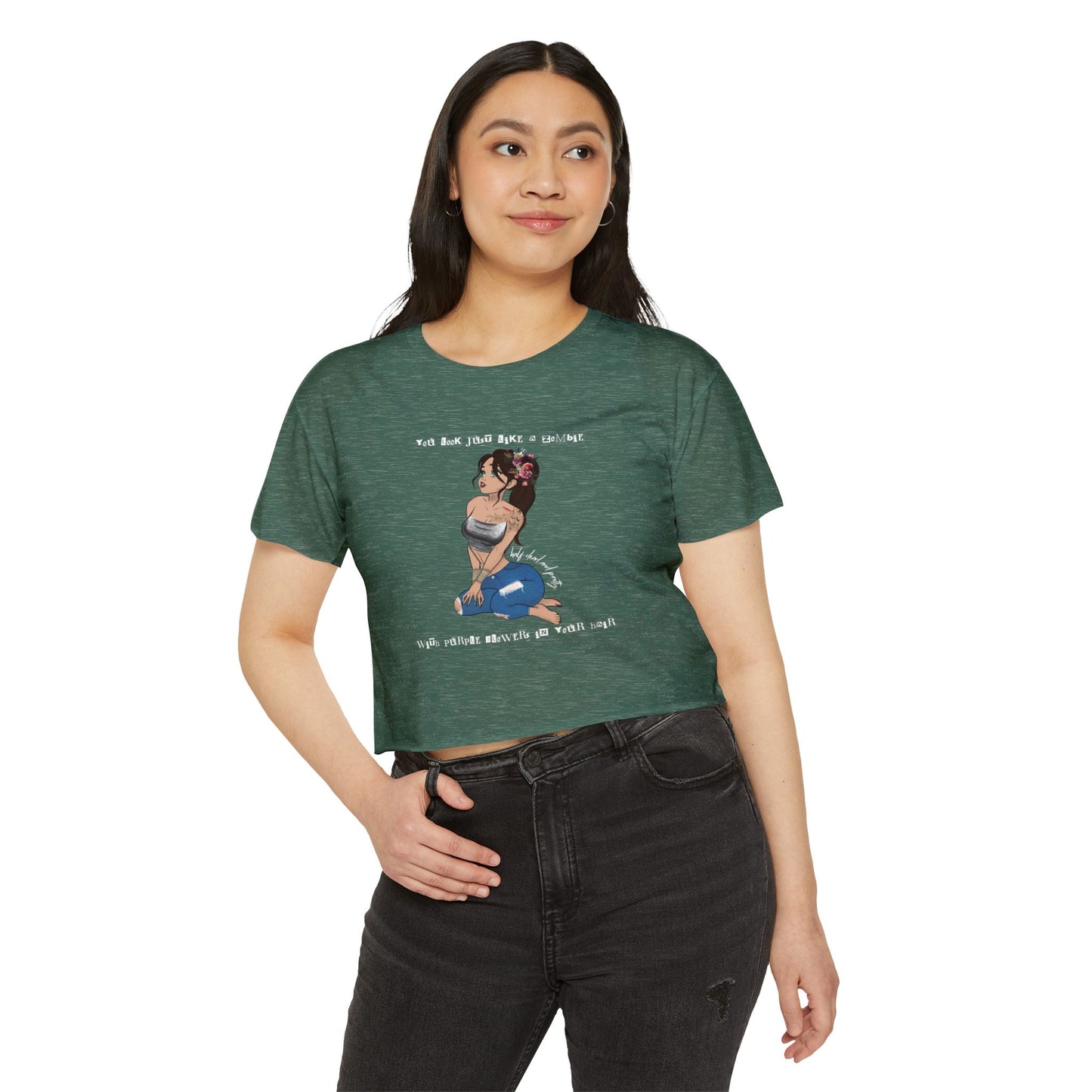 Chloroform Girl Crop Top