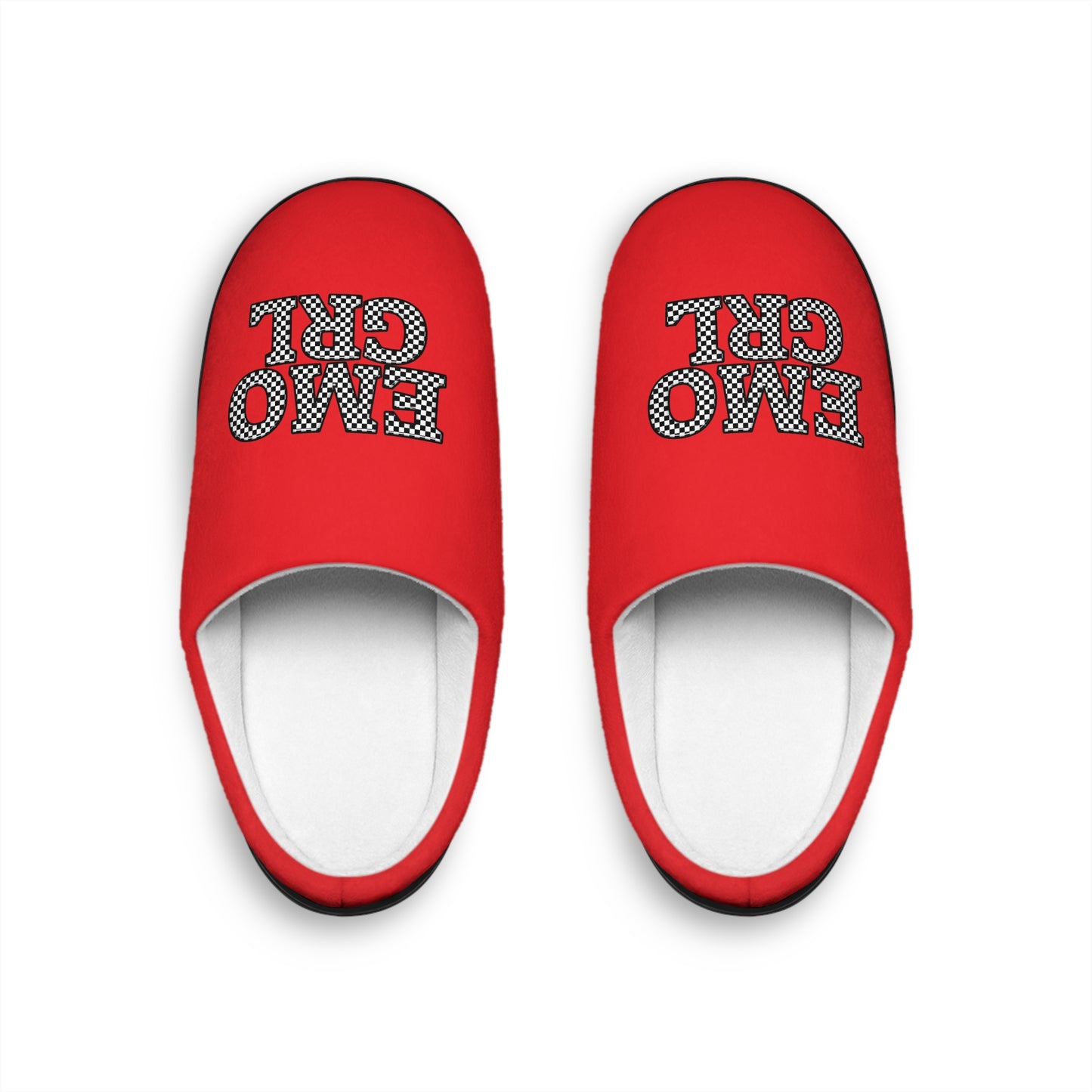 Emo Girl Slippers