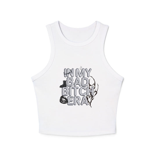 Bad Bitch Era Racer Tank (BLACK)
