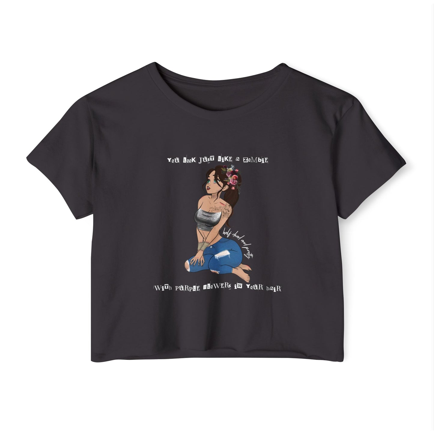 Chloroform Girl Crop Top