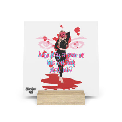 Psycho Cali Gallery Board with Stand